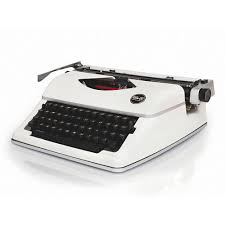 A typewriter